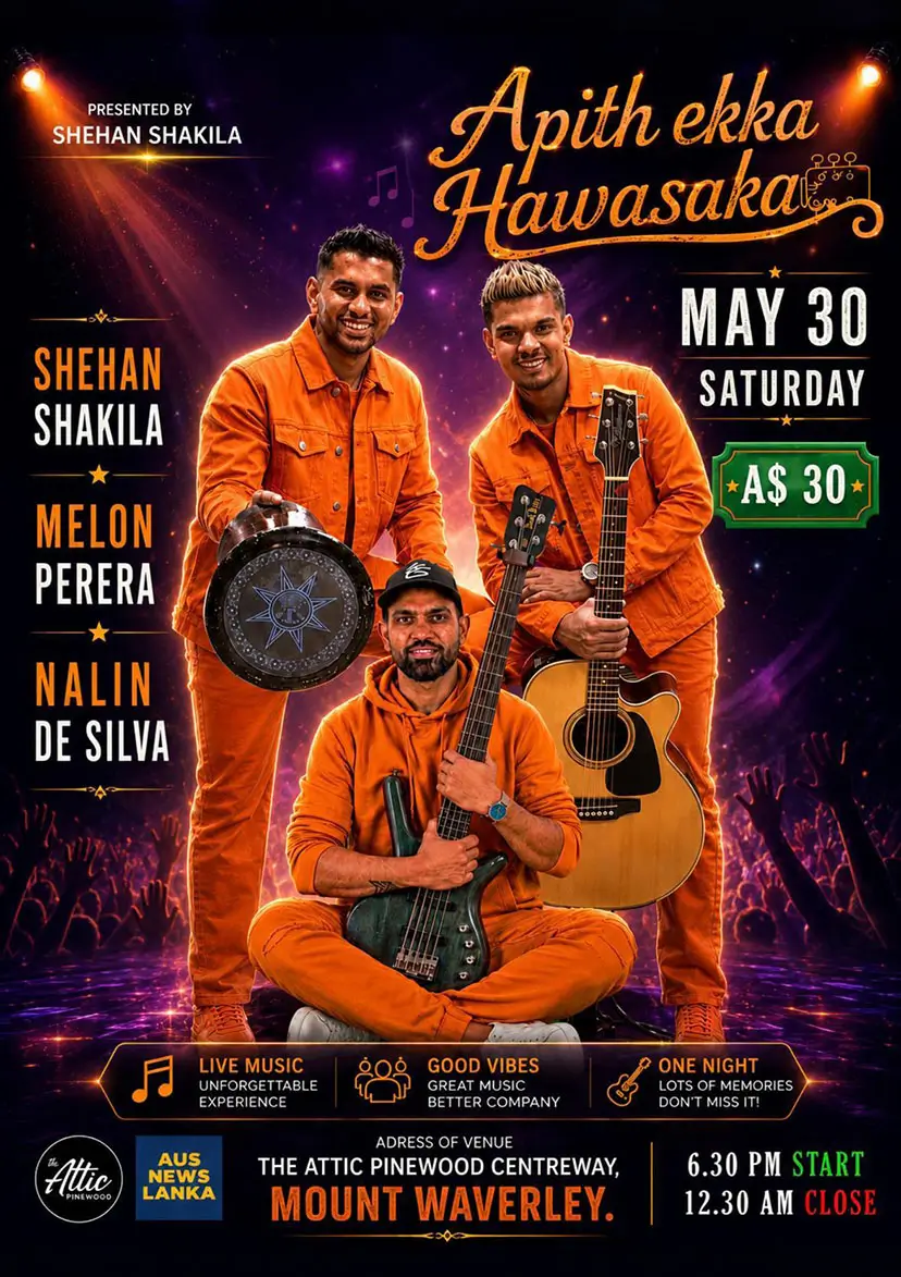 APITH EKKA HAWASAKA – Attic Pinewood – Melbourne
