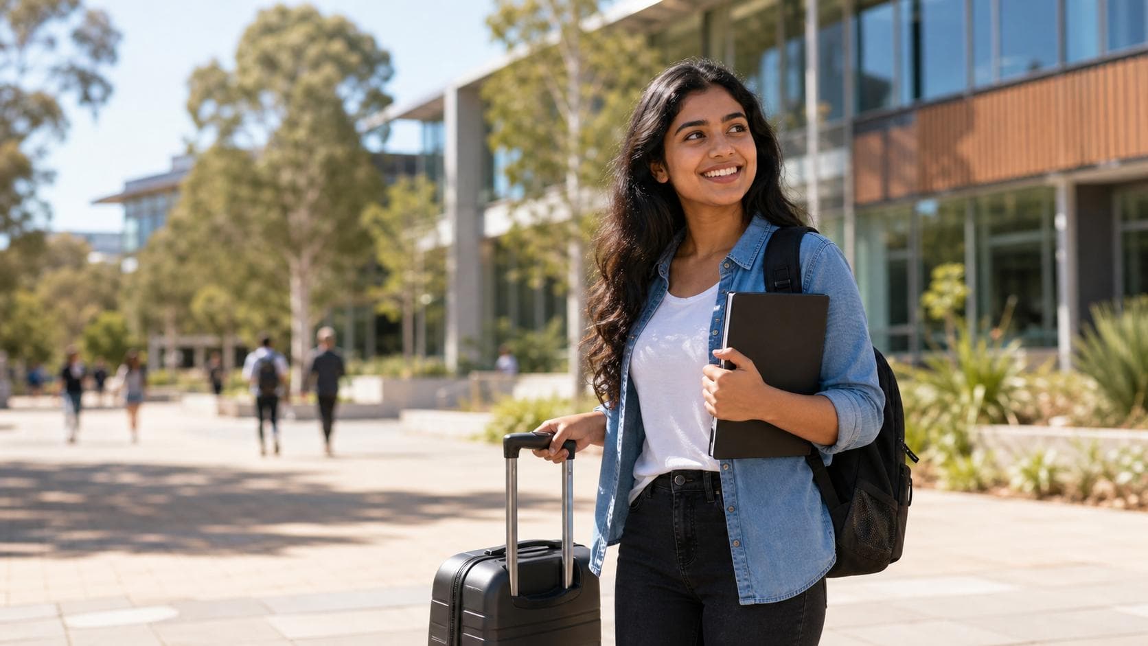 Sri Lankan international student enjoying a friendly multicultural campus club gathering with other students in Australia